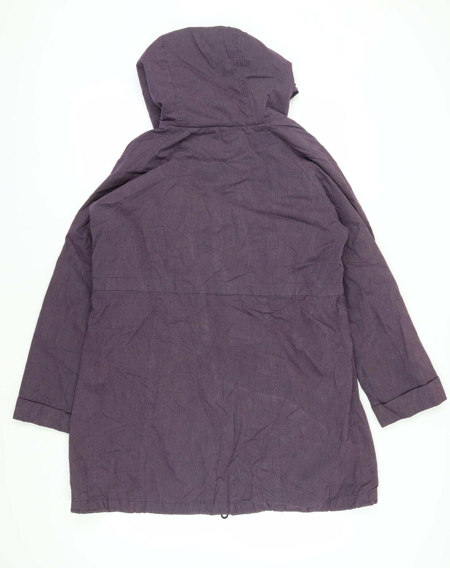 Fat Face Women's Purple Parka Jacket Size 16