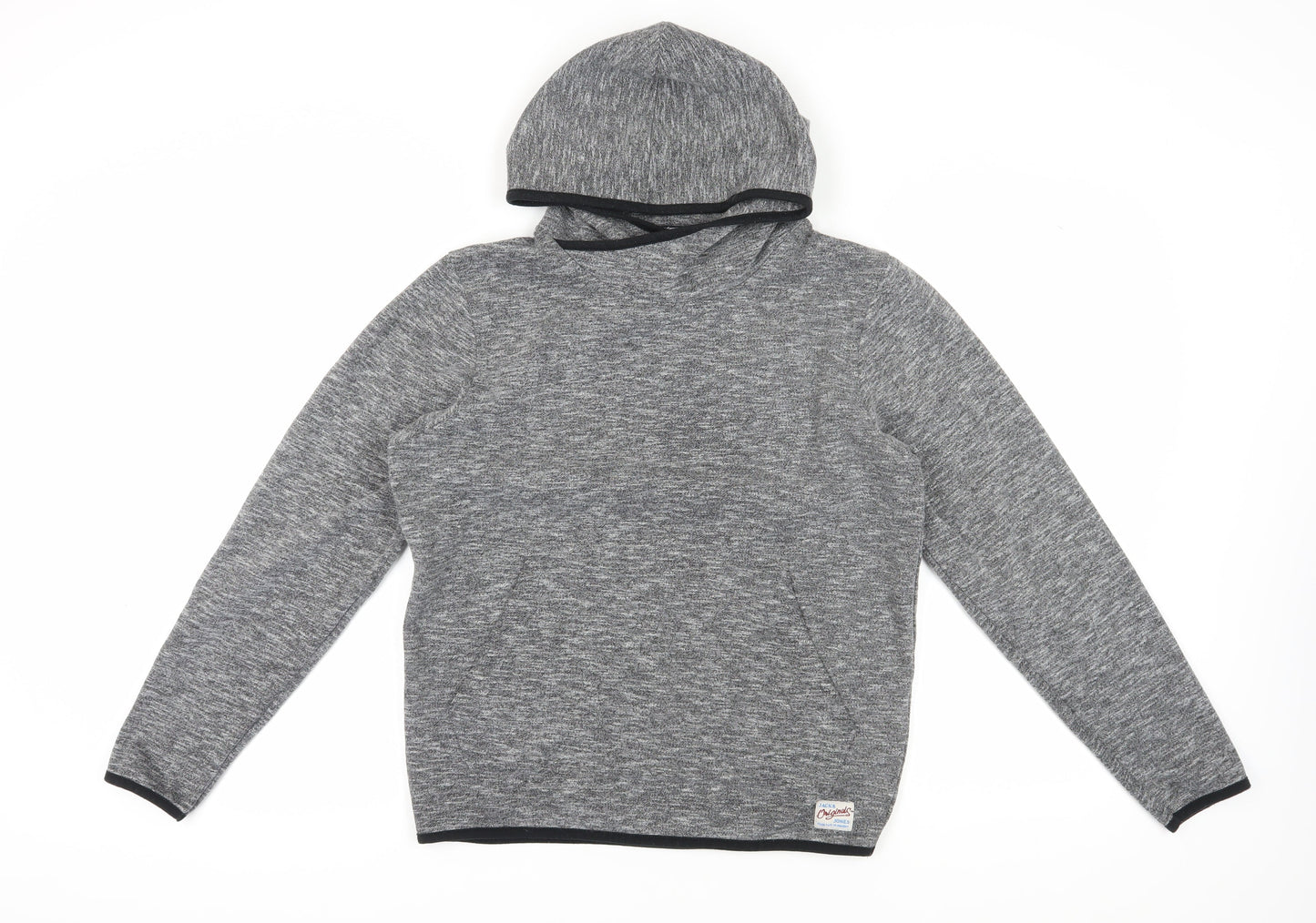 Jack & Jones Grey Men's Pullover Hoodie S