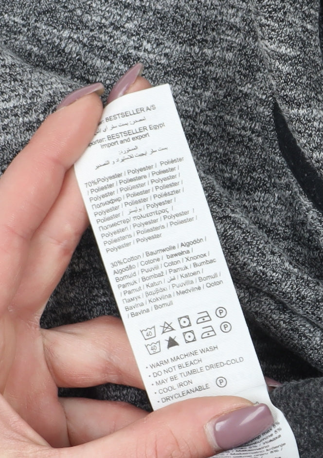 Jack & Jones Grey Men's Pullover Hoodie S