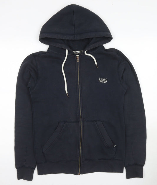 Soulcal & Co Men's Black Full Zip Hoodie S