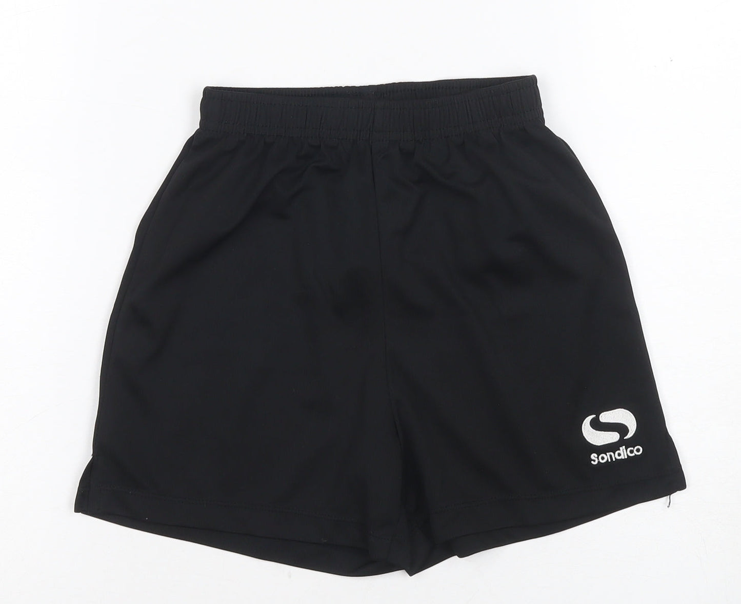 Sondico Boys Black Athletic Shorts 5-6 Years Football