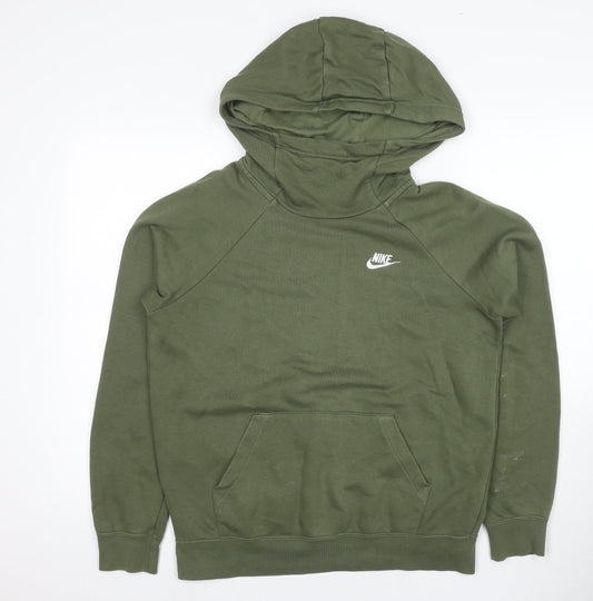 Nike Men's Green Pullover Hoodie S