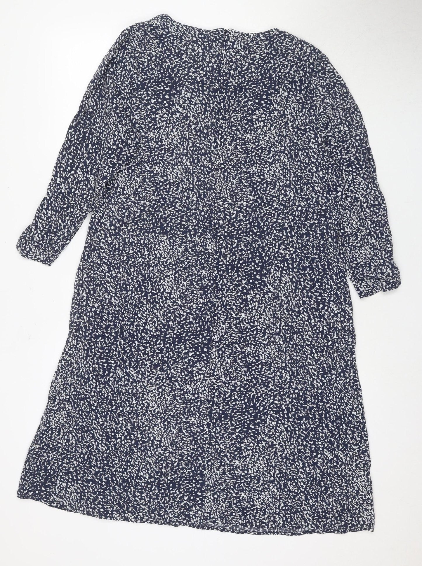 Joules Women's Blue Animal Print Shift Dress Size 12