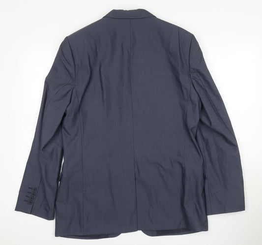 Ted Baker Men's Blue Blazer 40R Regular Fit