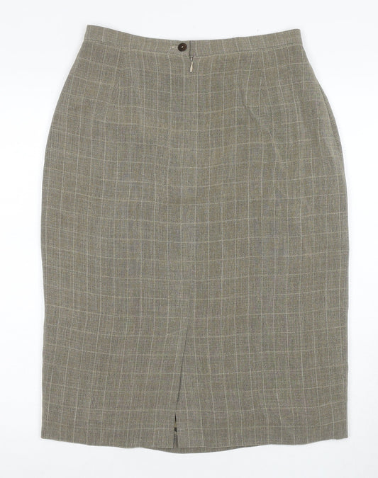Windsmoor Women's Beige Midi Pencil Skirt Size 12