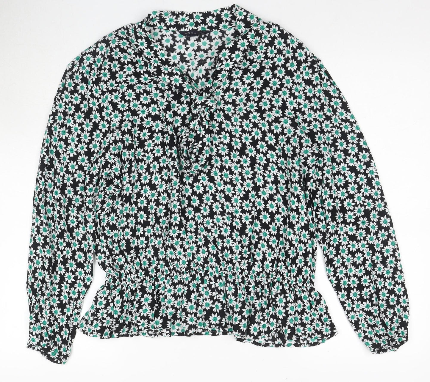 Marks and Spencer Women's Floral Tunic Blouse, Size 12