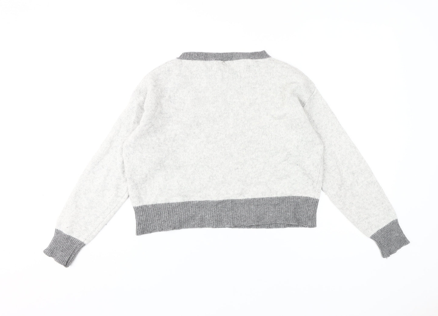 PETRA Women's Grey Pullover Jumper in Size 10