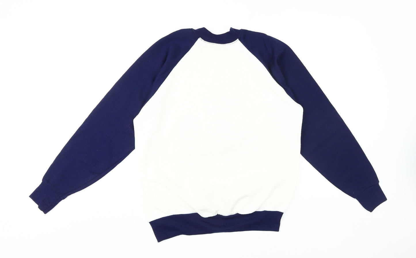 Disney Epcot Unisex Blue/White Sweatshirt, Large, Retro