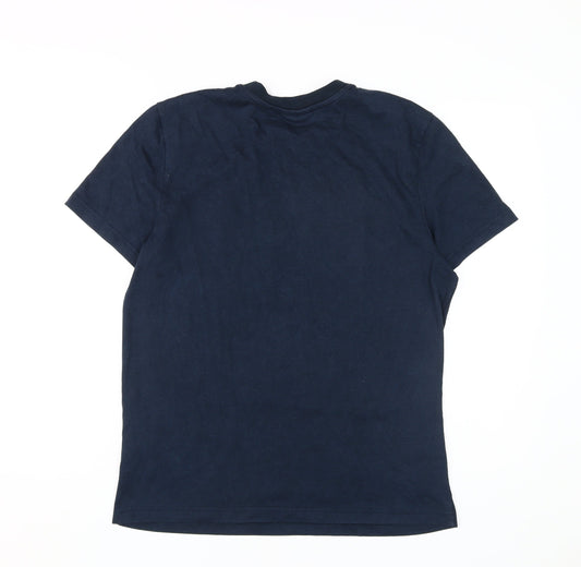 Nickelodeon Unisex Blue Graphic T-Shirt, Size S