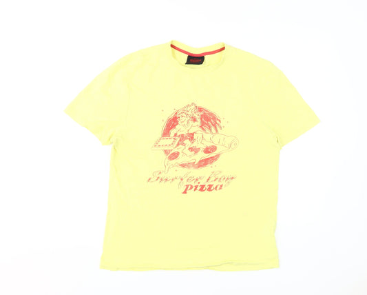 Stranger Things Unisex Yellow T-Shirt M - Casual Style