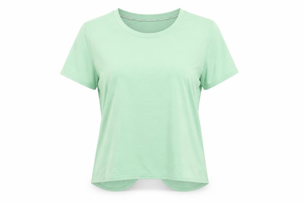 Marks and Spencer Women's Green T-Shirt Size 12