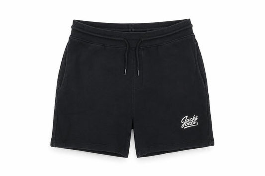 Jack & Jones Men's Black Sweat Shorts Size S