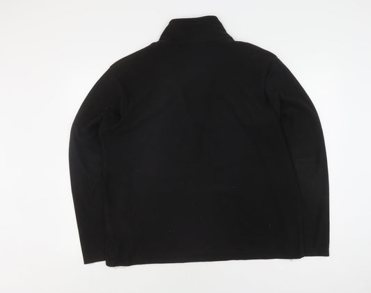 Regatta Men's Black Pullover Hoodie Size L Fleece Outdoor