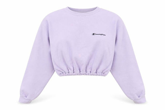 Womens UK L Regular Champion Purple Pullover Sweatshirt