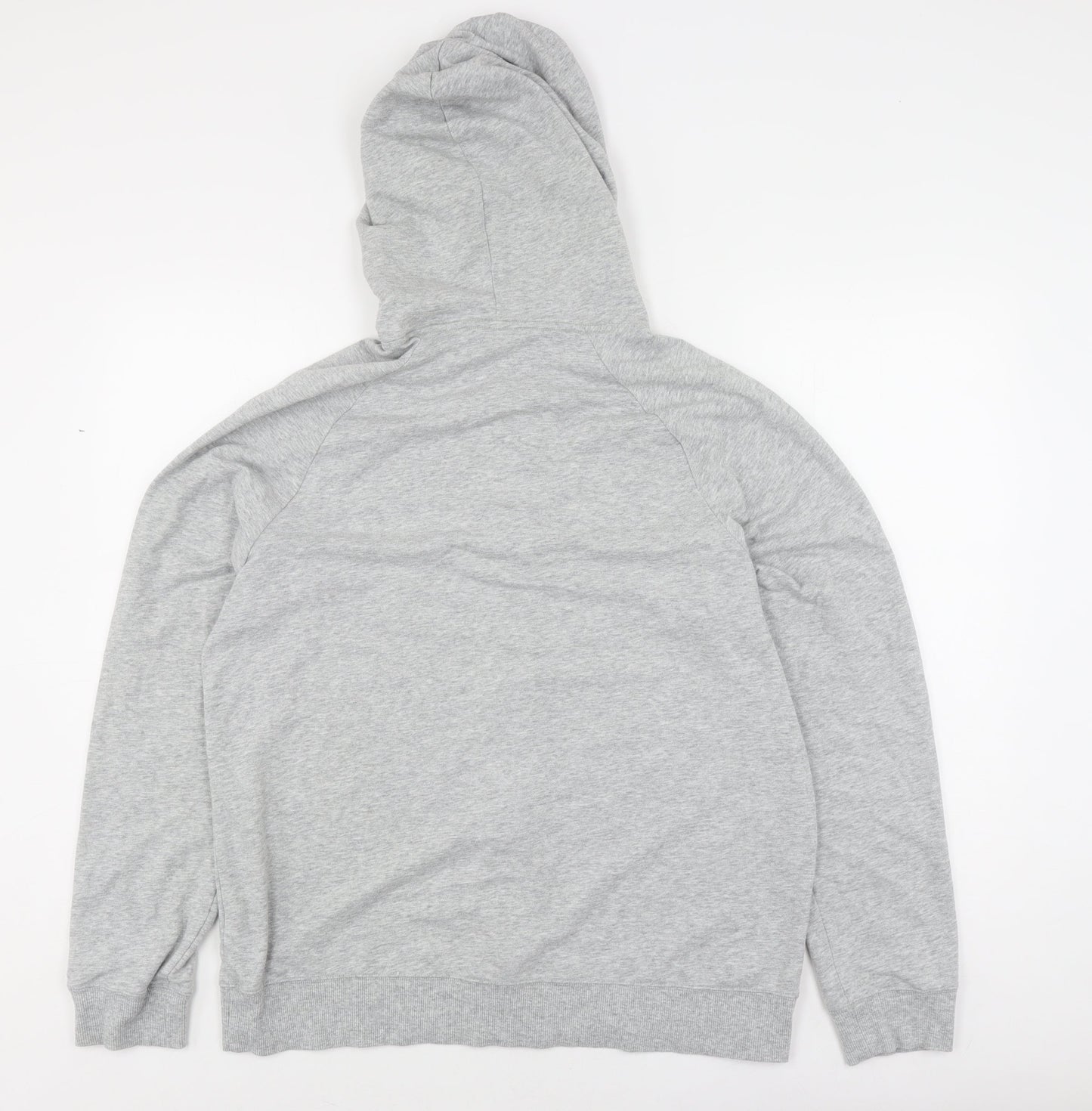 Calvin Klein Grey Unisex Full Zip Hoodie L