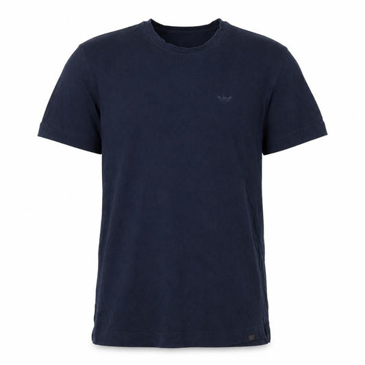Mens UK Size S adidas Blue  Cotton T-Shirt