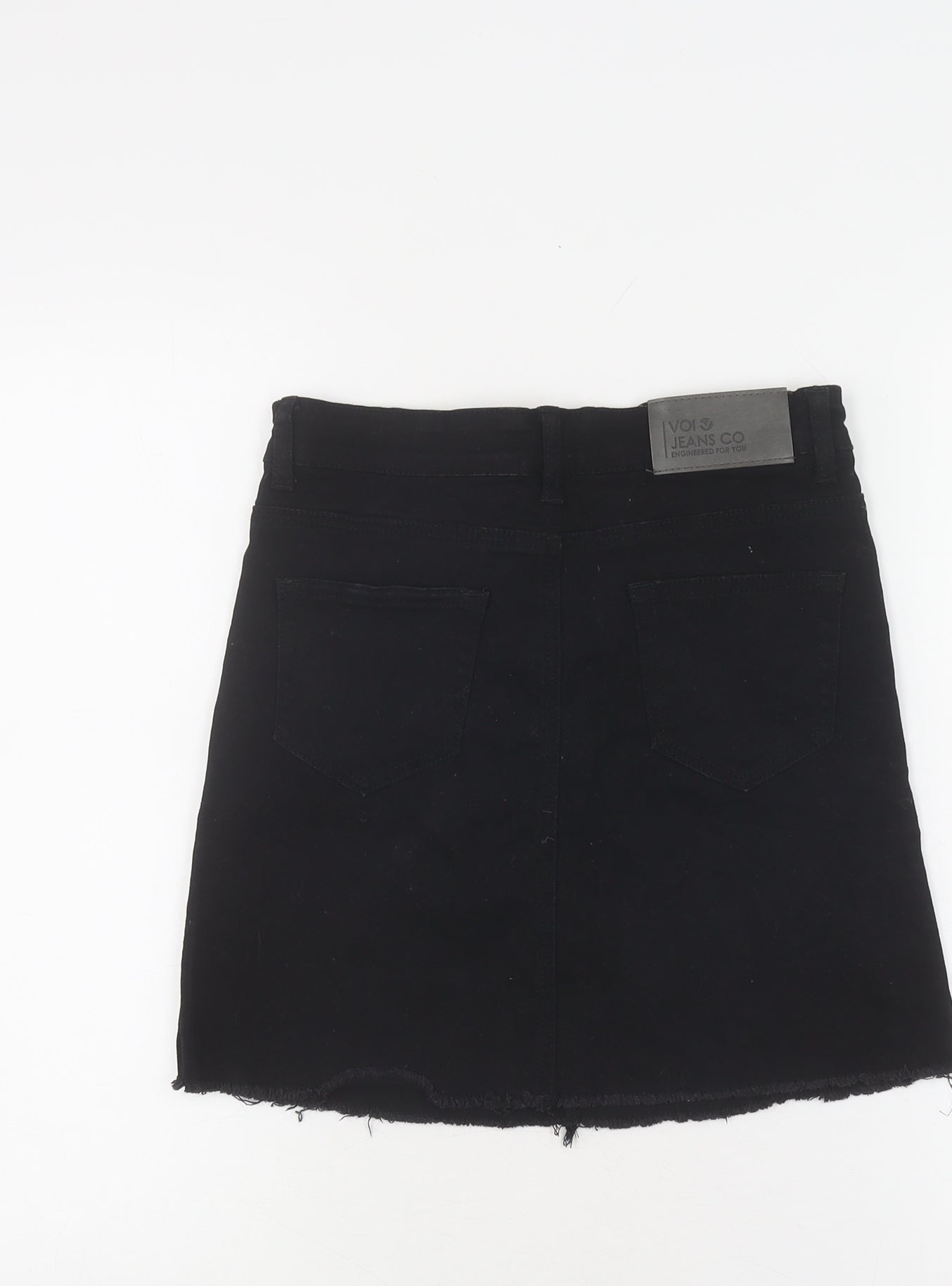 Voi Jeans Co. Women's Black Mini Skirt Size 10