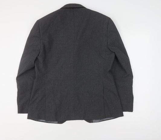 Marks and Spencer Men's Grey Suit Jacket 40 Short