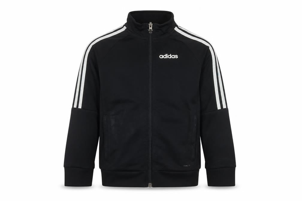 Adidas Boys Black Track Jacket 7-8 Years