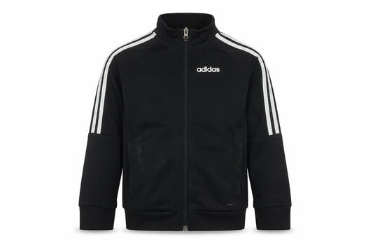 Adidas Boys Black Track Jacket 7-8 Years
