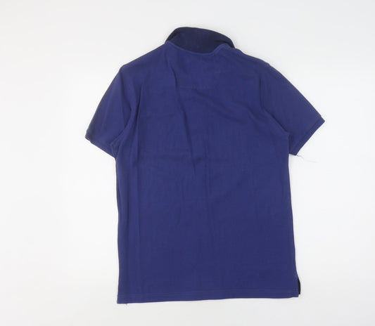 Joules Men's Blue Polo Shirt, S, Classic Fit