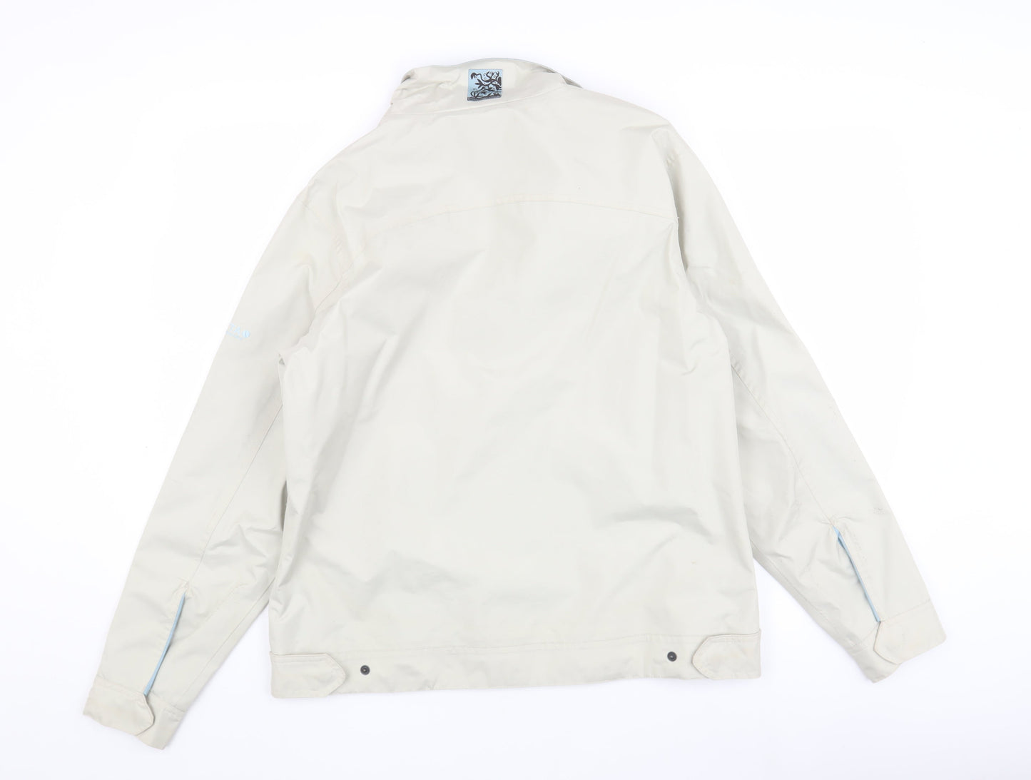 Regatta Women's Beige Waterproof Rain Jacket Size 12