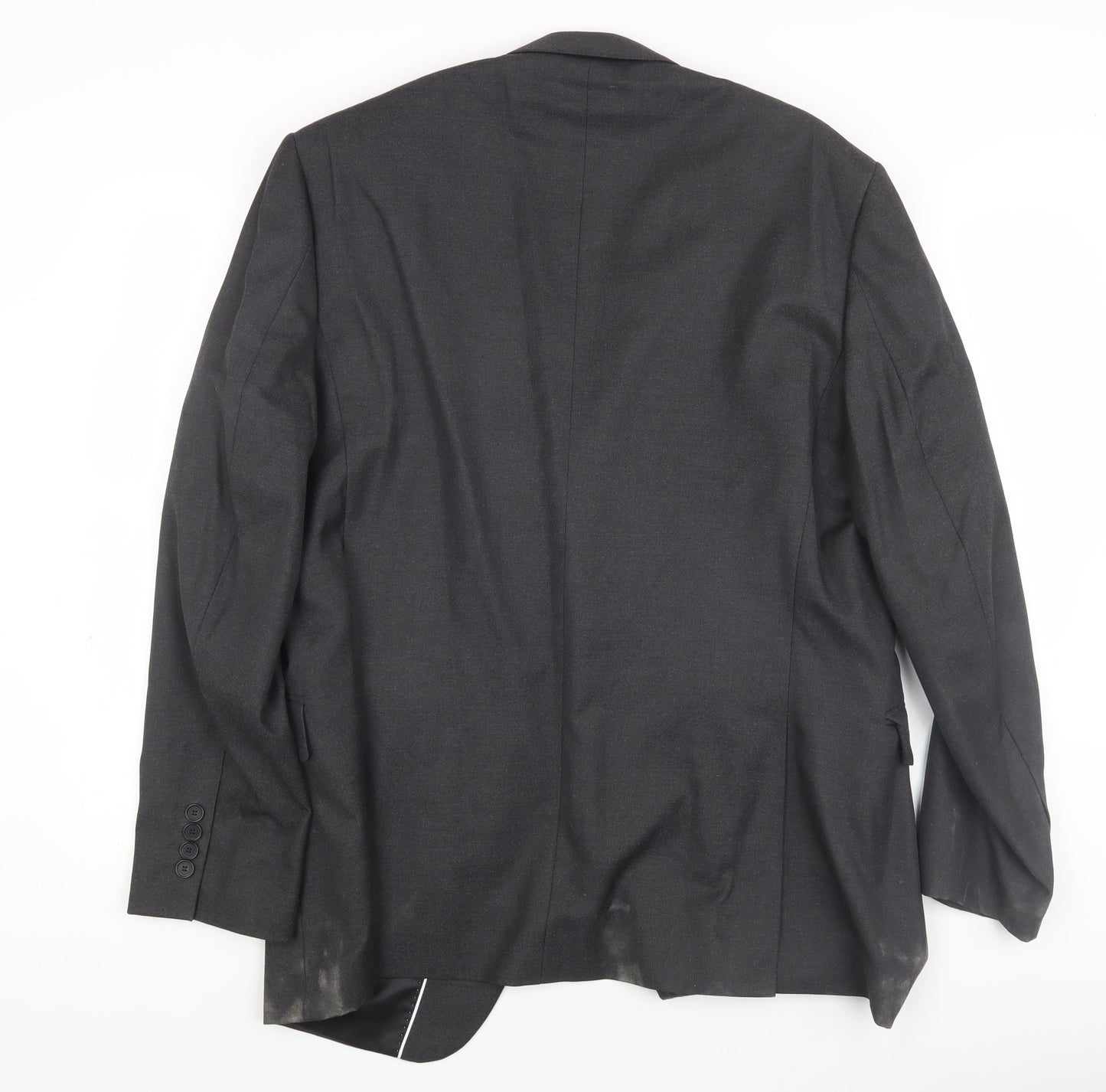 Dehavilland Men's Black Blazer, Size 44, Regular Fit
