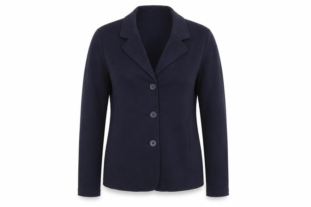 Laura Ashley Women's Blue Suit Jacket Size 8