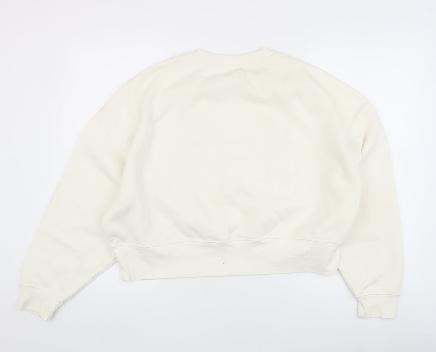 Disney Women's White Christmas Sweatshirt M