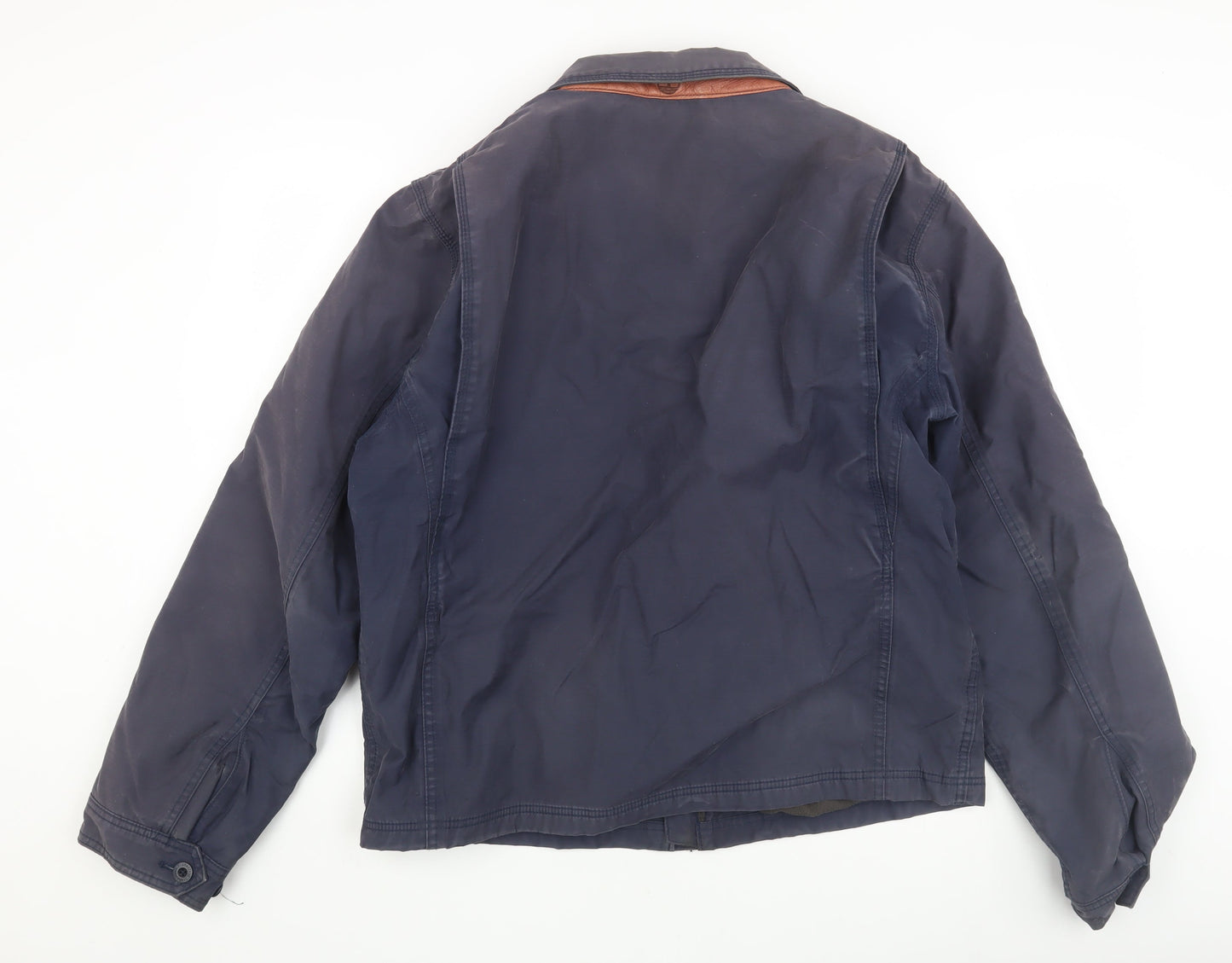Timberland Men's Blue Waterproof Jacket Large