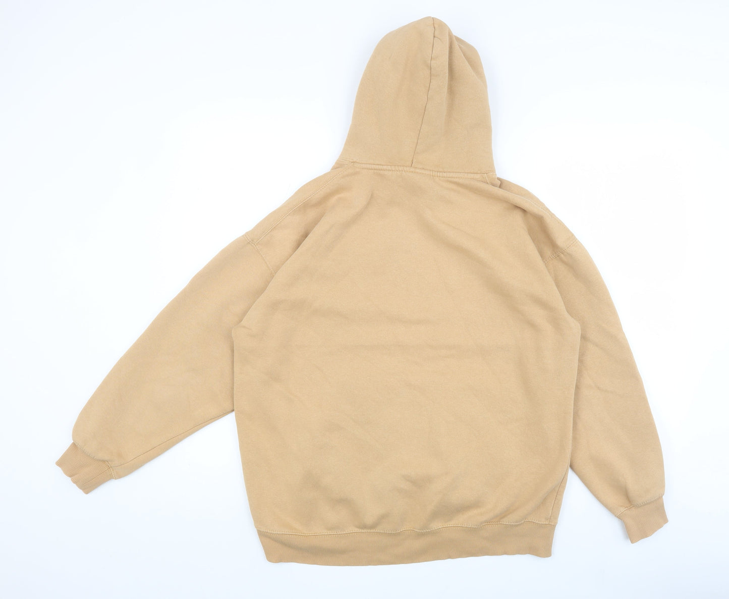 Pull & Bear Men’s Beige S Hoodie Pullover Lined