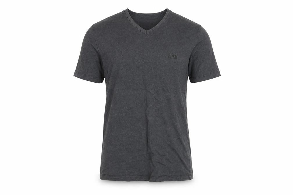 Mens UK Size S HUGO BOSS Grey  Cotton T-Shirt