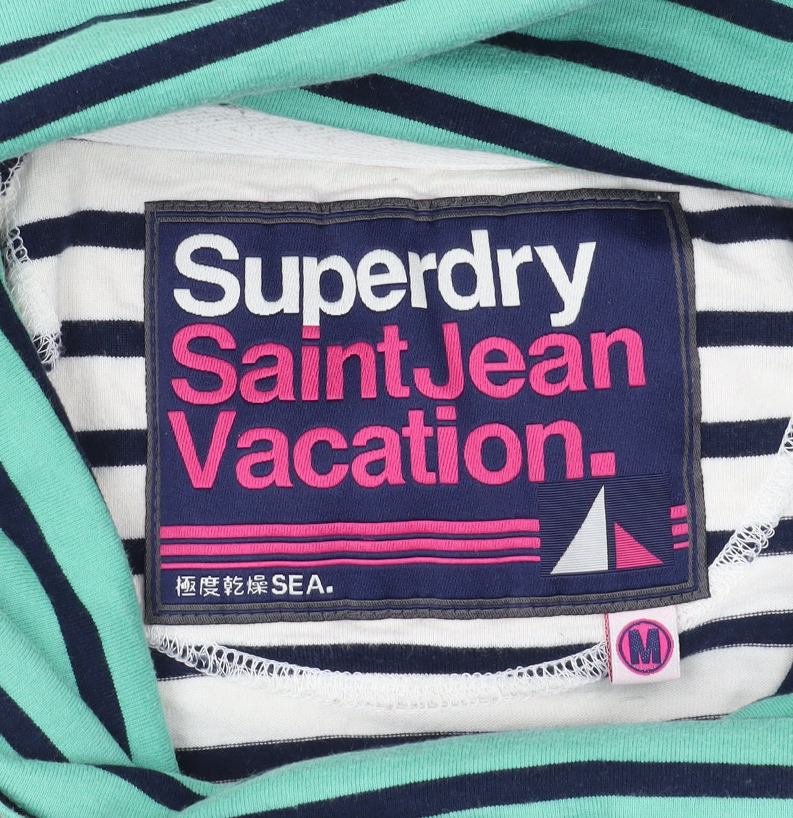Superdry Women's Nautical Stripe Sweatshirt Multicoloured M