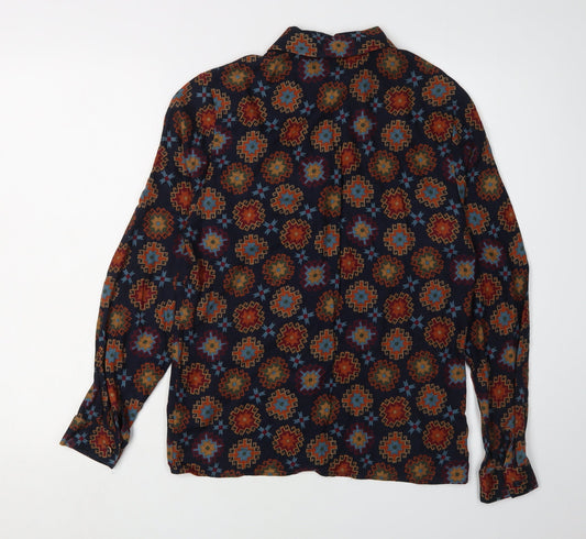 Alexon Women's Multicoloured Geometric Blouse - Size 8
