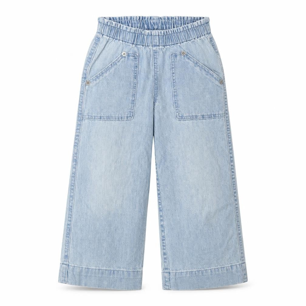 Gap Girls Blue Wide-Leg Jeans 3 Years