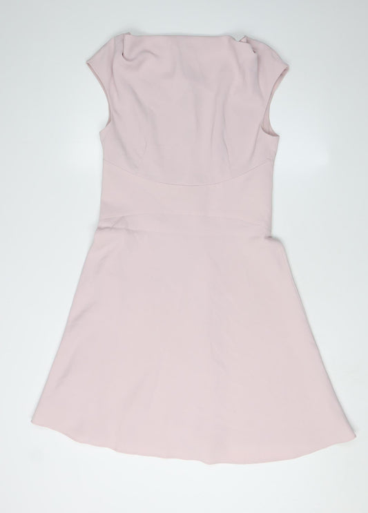 Hobbs Women's Pink A-Line Dress Size 10 Formal