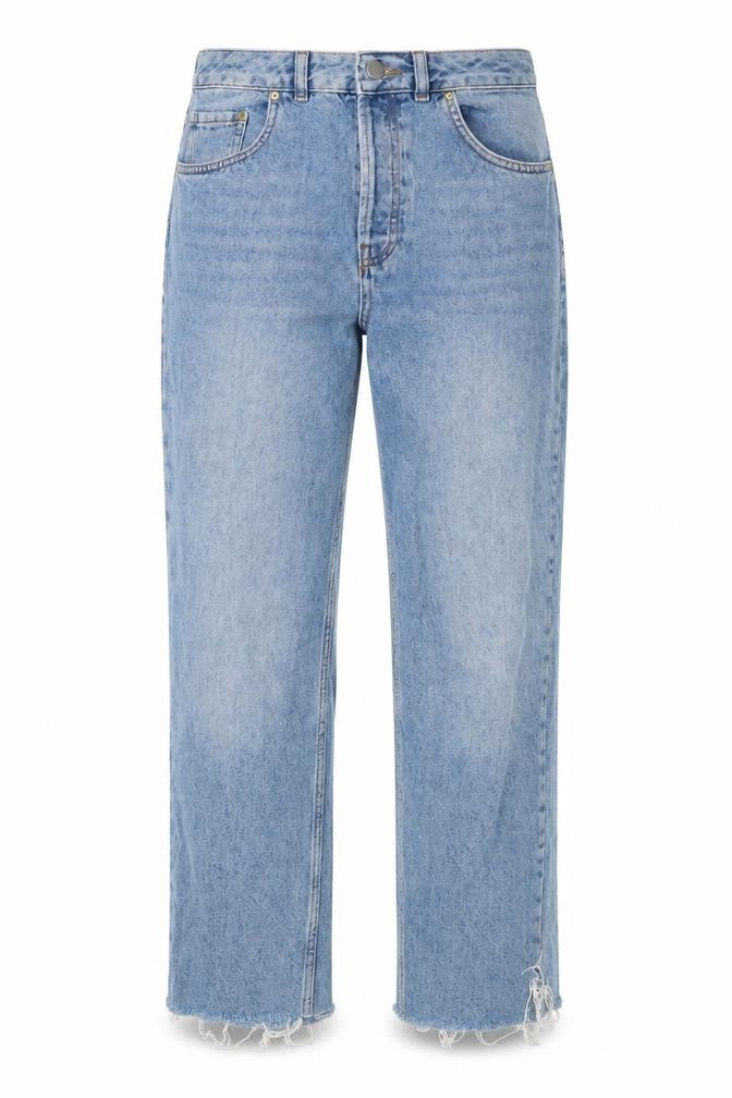 Warehouse Women’s Blue High Rise Straight Jeans