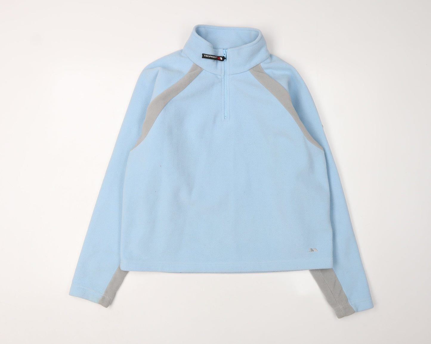 Trespass Unisex Blue Fleece Pullover Sweatshirt