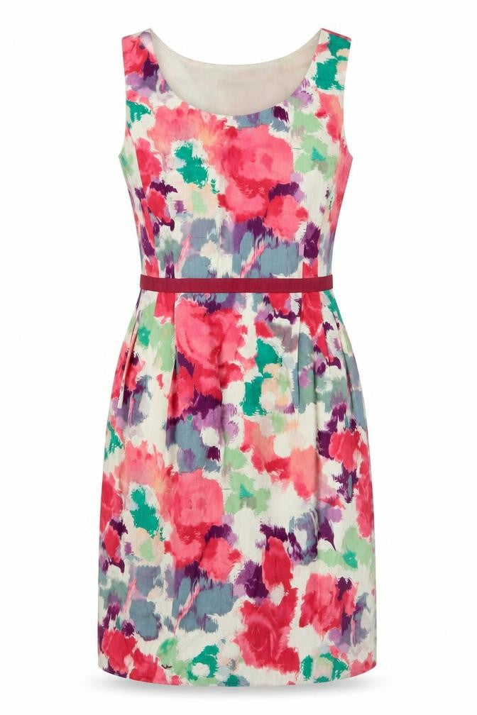 Ken Women's Multicolour Floral Shift Dress 10