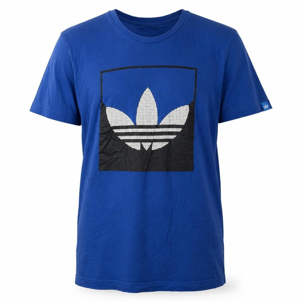 Mens UK Size S adidas Blue  Cotton T-Shirt