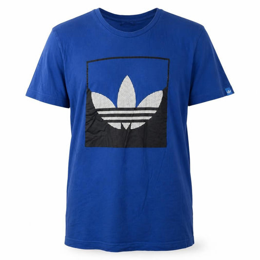 Mens UK Size S adidas Blue  Cotton T-Shirt