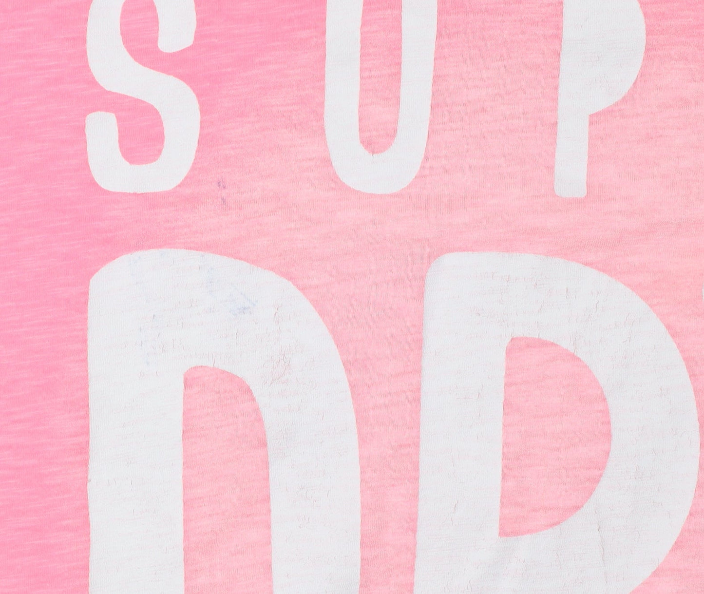 Superdry Sport Pink Women's Long Sleeve Jersey T-Shirt M