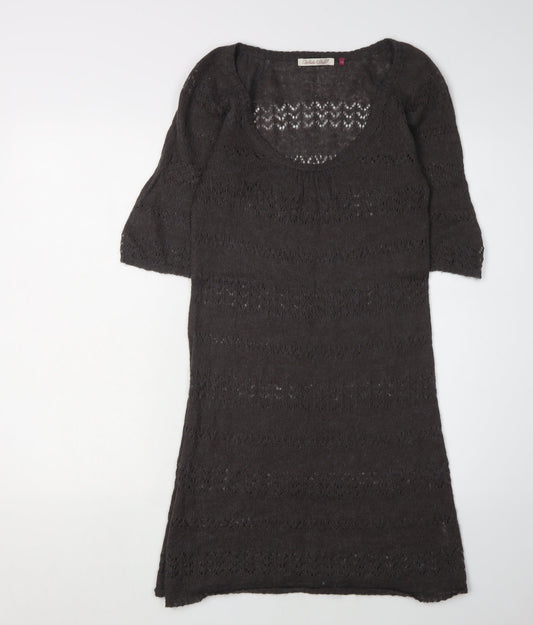 White Stuff Women's Black Knit Dress Size 10