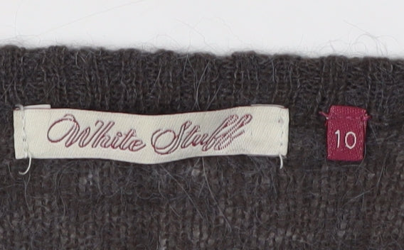 White Stuff Women's Black Knit Dress Size 10