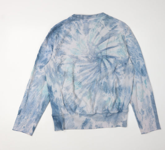 Champion Men's Multicoloured Tie-Dye Pullover Sweatshirt L