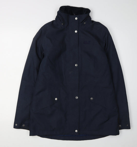 Jack Wolfskin Women’s Blue Parka Jacket M