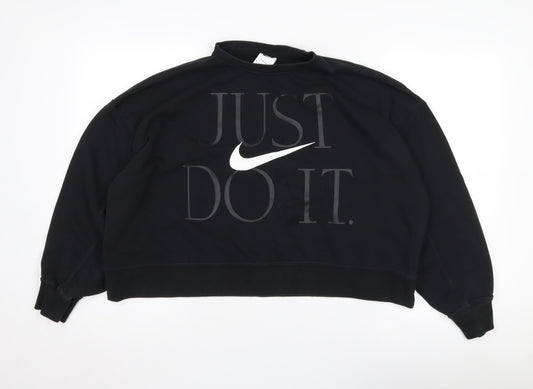 Nike Women's Black XL Pullover Sweatshirt