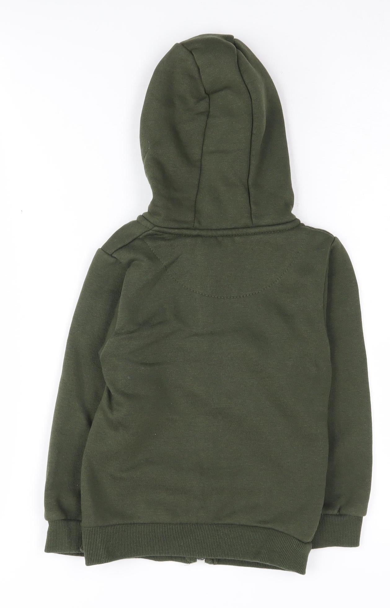 McKenzie Boys Green Full Zip Hoodie 6-7 Years