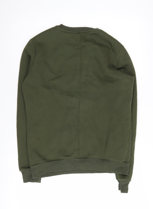 Religion London Men's Green Pullover Sweatshirt Size S