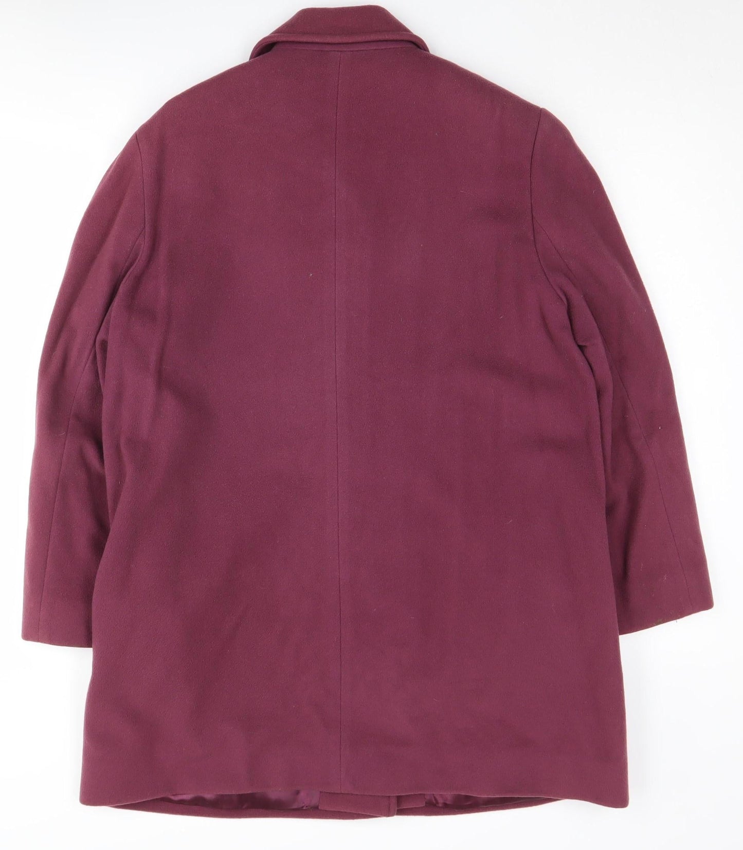 Eastex Women's Purple Wool Cashmere Coat Size 10